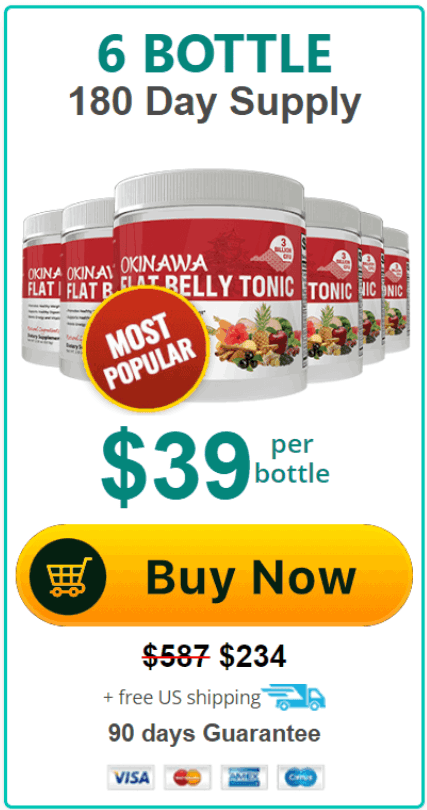 OkinawaBellyTonic 6 bottle pack